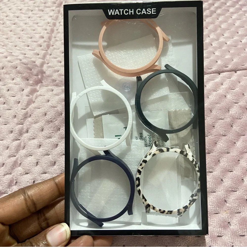 Watch Cases and Screen Protectors compatible w/Samsung Galaxy Watch 4 for 44MM